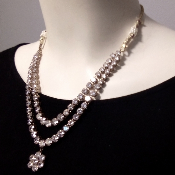 🎉HP🎉 Vintage Flower Bridal Boho Luxury Necklace - Picture 5 of 12